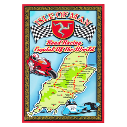 ROAD RACING - WOOD WALL SIGN MG 416